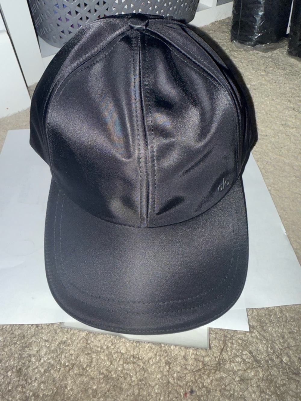 ALO satin off-duty Cap